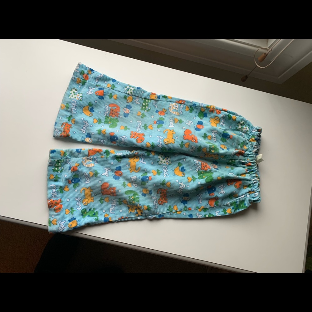 Vintage bell bottom toddler cords